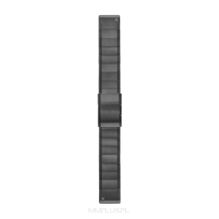 Bransoleta stal nierdzewna quickfit 22 mm niebieskoszara [010-12496-06]