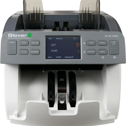 Liczarka do banknotów Glover GC-50 UV/MG 
